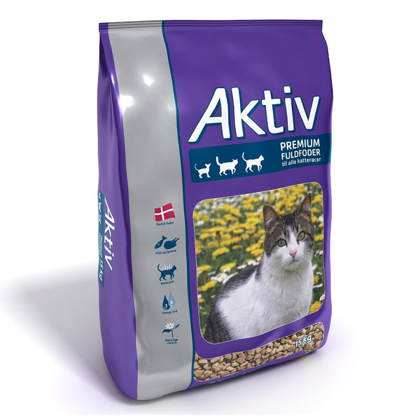 AKTIV Kat 15 kg- Premium foder